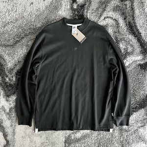 Nike Black Spell Out Logo Long Sleeve Crewneck Shirt
